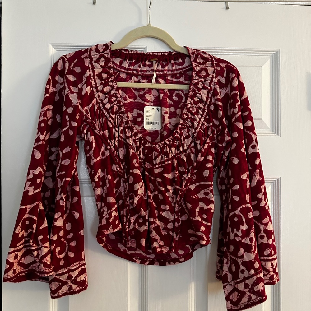 Free People Boho Shirt